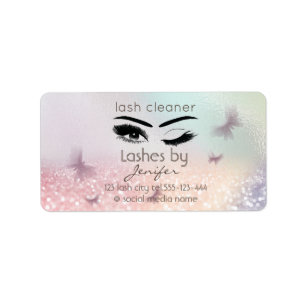 Étiquette Nettoyeur de laveuse de verre de luxe