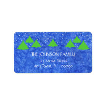 Noël Cheval en Royal et Lime Green