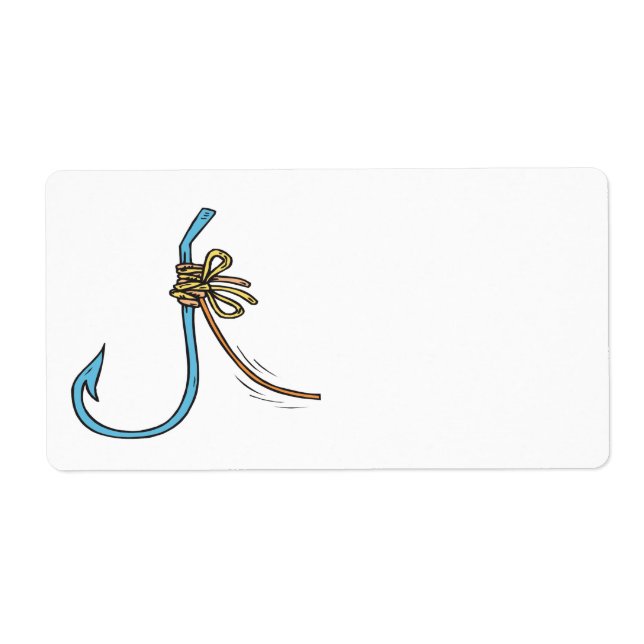 Étiquette noeud de pêche (Devant)