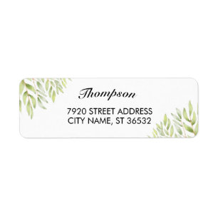 Étiquette Nom de famille Botanique