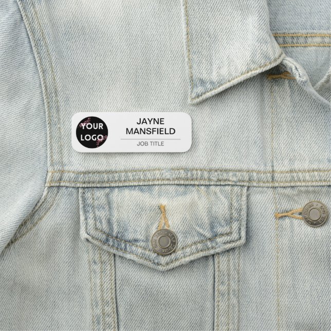 Étiquette nominative magnétique personnalisée avec (En situation)