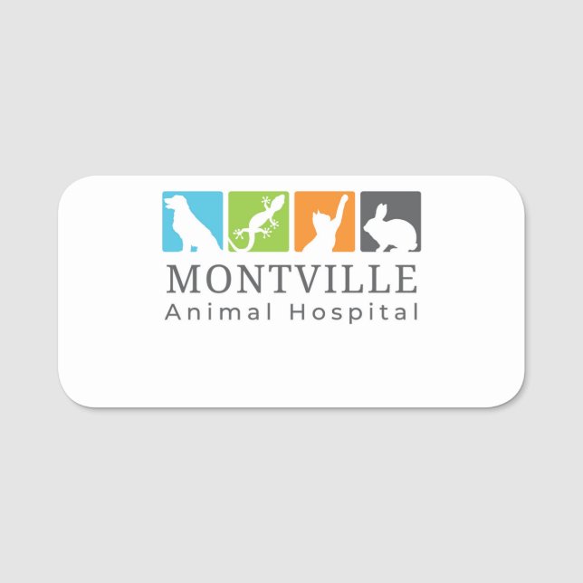 Étiquette nominative personnalisée (Devant)