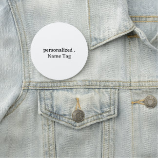 Étiquette nominative simple personnalisée Ovale 7,
