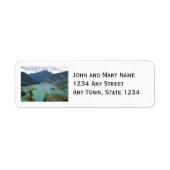 Étiquette North Cascades National Park Adresse de retour (Devant)
