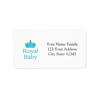 Étiquette Nouveau Prince - un bébé royal !