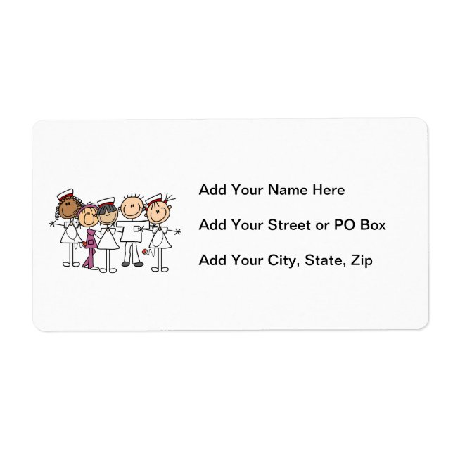 Étiquette Nurses Week T-shirts and Gifts (Devant)