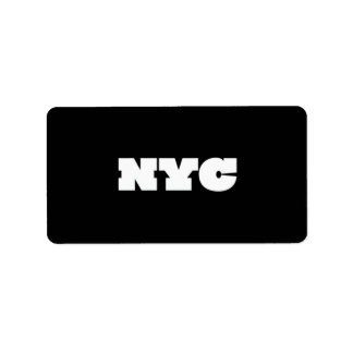 Étiquette NYC Classic 
