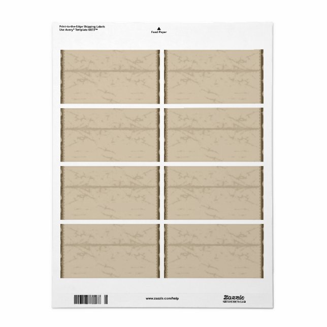 Étiquette Office Home School Personnaliser Destiny Destiny D (Feuille entière)