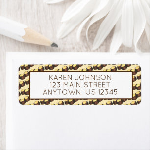 Étiquette Ohio OH Beurre d'arachide Buckeye Buck Eye Nut Can