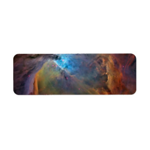 ÉTIQUETTE ORION NEBULA SPACE SE DEMANDE ÉTOILES GALAXY UNIV