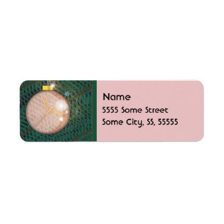 Étiquette Ornement de Noël de libellule