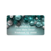 Ornements de Noël - Turquoise - Personnaliser