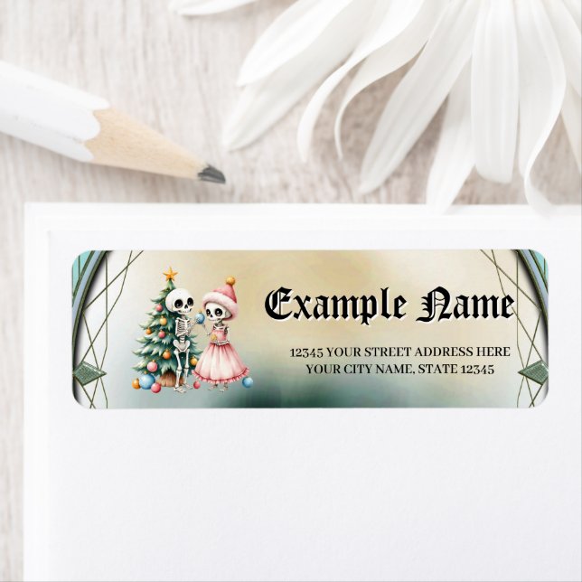 Étiquette Os, baubles, et un peu de magie (En situation)