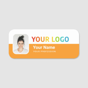 Étiquette ou magnétique avec logo, photo