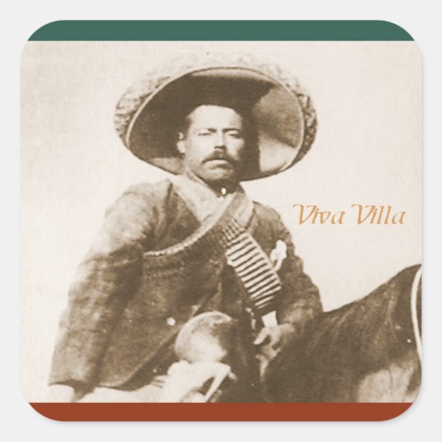 Étiquette Pancho Villa (Devant)