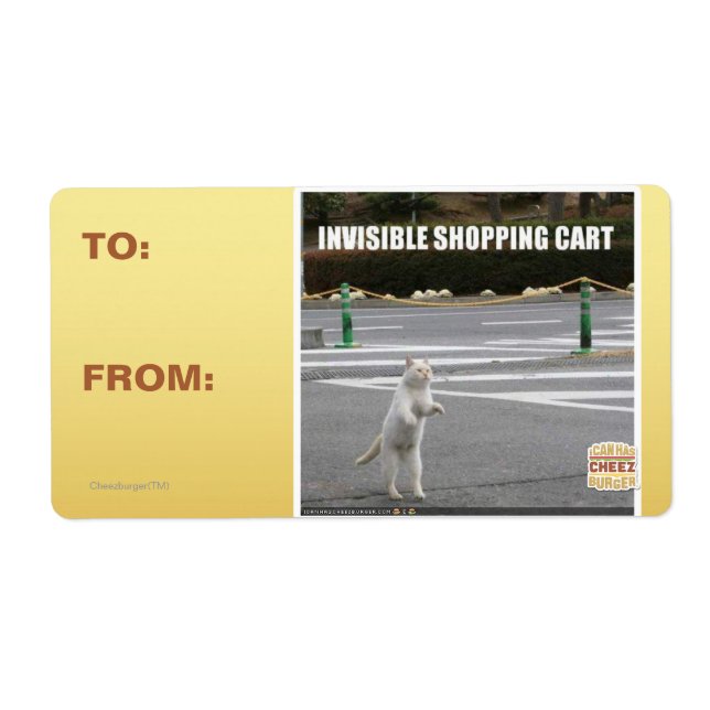 ÉTIQUETTE PANIER INVISIBLE (Devant)