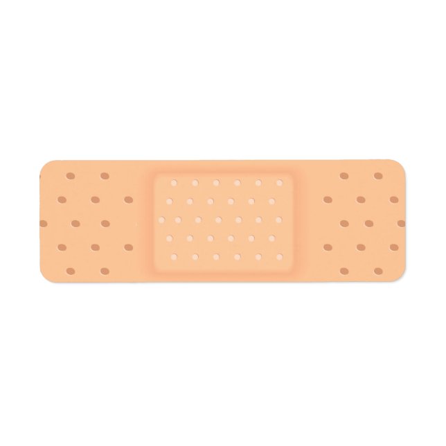 Étiquette pansement (Devant)