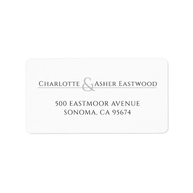 Étiquette Papier à lettres pour couples personnalisés Notes  (Devant)