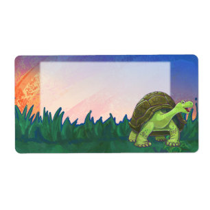 Étiquette Papier à lettres Tortoise