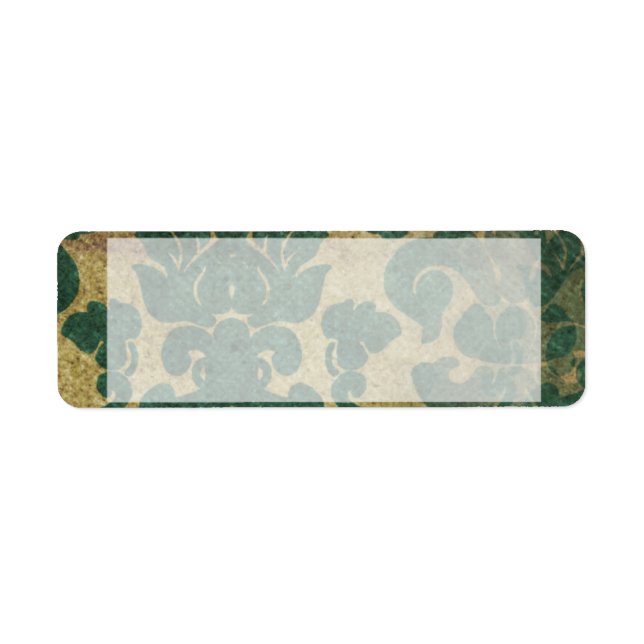Étiquette Papier peint vintage (Devant)
