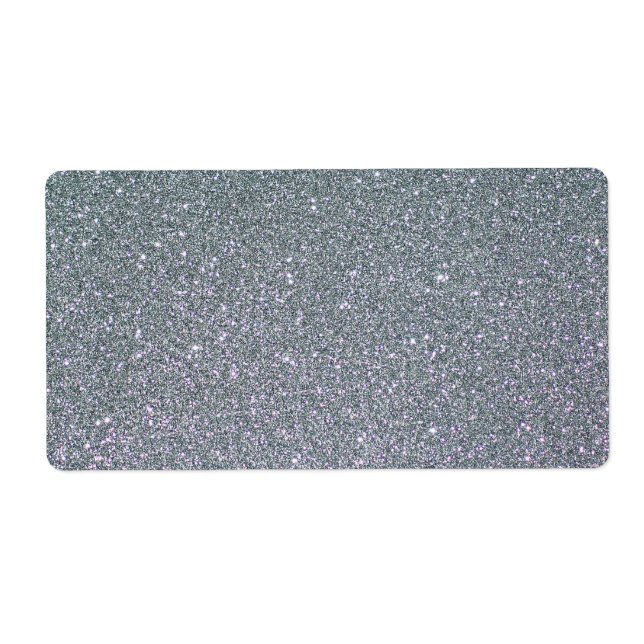 Étiquette Parties scintillant (Devant)