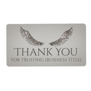 Étiquette Parties scintillant Mascara Eyelash Extensions Éti