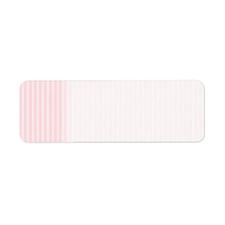 Étiquette Pastel Pink Stripes.