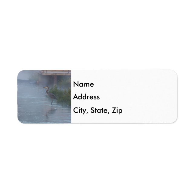 Étiquette Patiemment en attente (Devant)