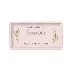 Étiquette Pâtisserie Rustique Maison Pâtisserie Pâteuse Pâte