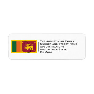 Étiquette Patriotique   DRAG SRI LANKA