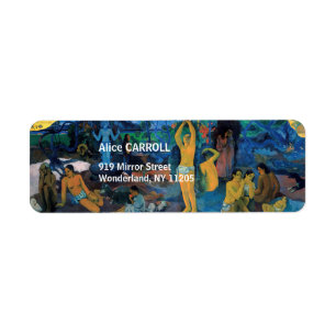 Étiquette Paul Gauguin - D'où venons-nous ?
