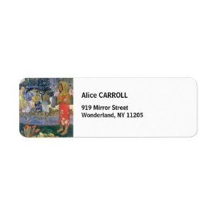 Étiquette Paul Gauguin - Hail Mary / Ia Orana Maria