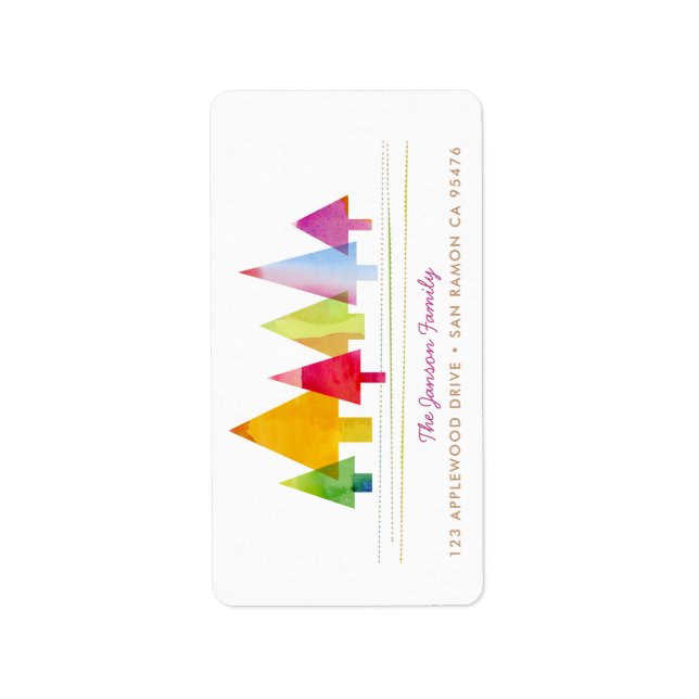 Étiquette Peintres Pins (Devant)
