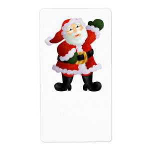Étiquette Père Noël
