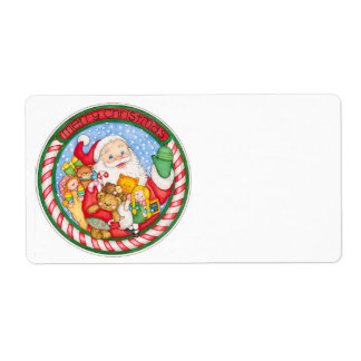 Étiquette Père Noël