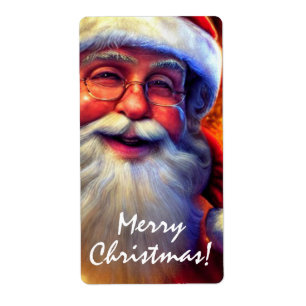 Étiquette Père Noël