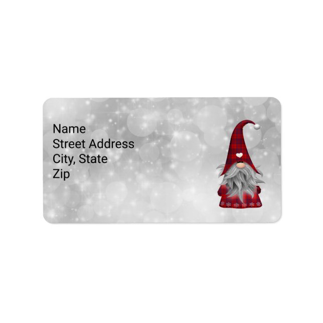 Étiquette Père Noël (Devant)