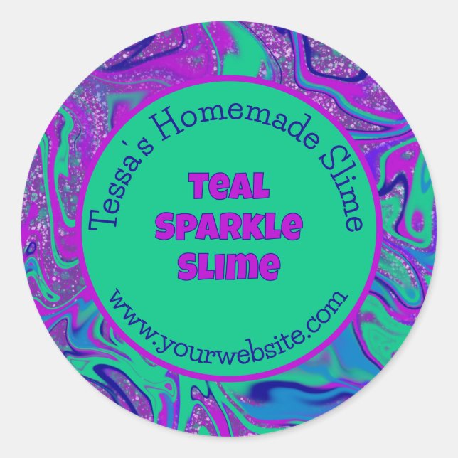 Étiquette personnalisé Cool couleur mince fait mai (Devant)