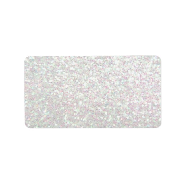 Étiquette personnalisé - Glit Fab - Iridescente (Devant)