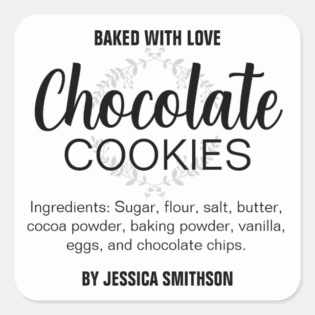 Étiquette personnalisé HM001_10sqv1 (Devant)