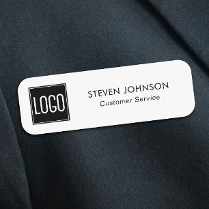 Étiquette personnalisée avec logo pour entreprise