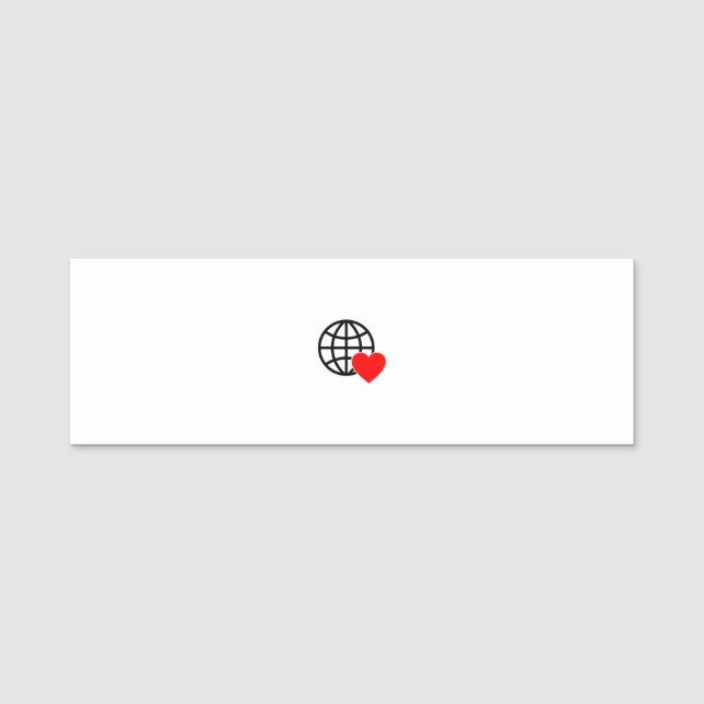Étiquette personnalisée Global Heart Connection (Devant)