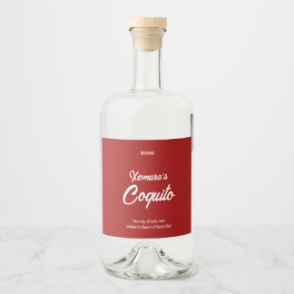 Étiquette personnalisée pour bouteille de vin (8,9