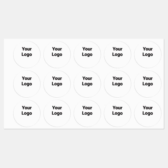 étiquette personnalisée texte simple ici (Feuille)