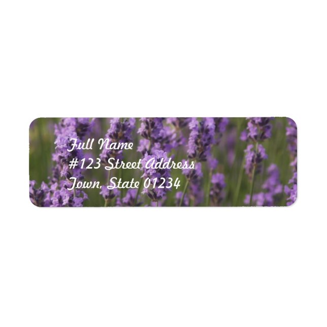 Étiquette Personnaliser (Devant)