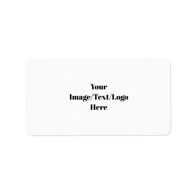 Étiquette Personnaliser ou Customiser (Devant)