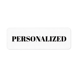 Étiquette Personnalisez le Vôtre