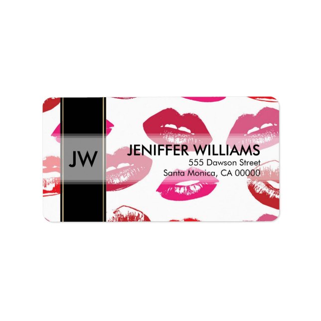 Étiquette Personnalité de Red mouths (Devant)