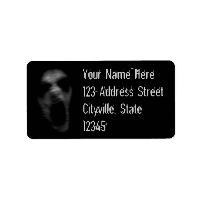 Étiquette Pertes de troubles mentaux (Devant)