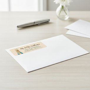 Étiquette Peter Rabbit   Baby shower garçon